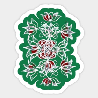 flowers art Sticker